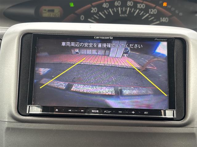 バックカメラ装着済！死角になりやすい後方もとても見やすいです☆車庫入れに自信がない方や縦列駐車が苦手な方にも、オススメな機能です！安心度もアップ！