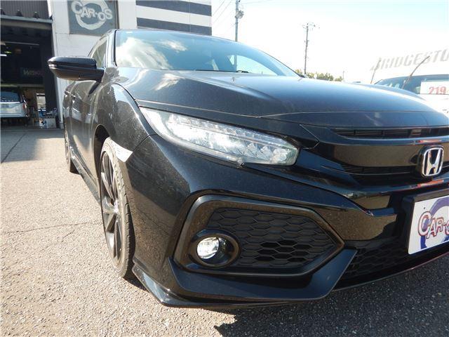 シビック ハッチバック 禁煙車 ホンダセンシング パドルシフト LEDヘッドライト 純正7インチナビ バックカメラ Bluetoothオーディオ フルセグTV/DVD再生 シートヒーター 電動パーキングブレーキ(34枚目)