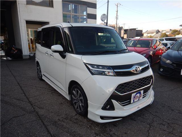 タンク カスタムG-T 禁煙車 スマートアシストIII モデリスタエアロ 両側パワースライドドア LEDヘッドライト シートヒーター 7インチ純正ナビ バックカメラ BTオーディオ フルセグTV クルーズコントロール(3枚目)