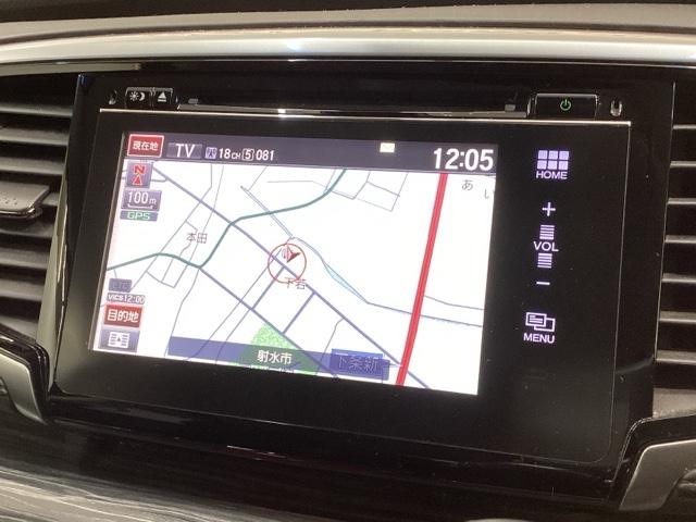 オデッセイ アブソルート・ＥＸ　あんしんＰＫＧ　１年保証　純正ナビ　ＴＶ　Ｒカメラ　ＢＴオ－ディオ　ＤＶＤ　ＥＴＣ　ＬＥＤライト　両側電動ドア　ＶＳＡ　電動シ－ト　クルコン　アルミ　スマ－トキ－　盗難防止装置　整備記録簿　ＡＡＣ（5枚目）