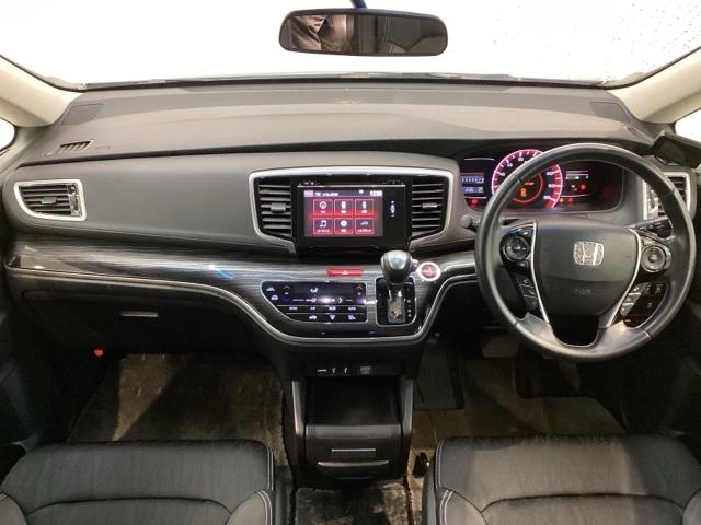 オデッセイ アブソルート・ＥＸ　あんしんＰＫＧ　１年保証　純正ナビ　ＴＶ　Ｒカメラ　ＢＴオ－ディオ　ＤＶＤ　ＥＴＣ　ＬＥＤライト　両側電動ドア　ＶＳＡ　電動シ－ト　クルコン　アルミ　スマ－トキ－　盗難防止装置　整備記録簿　ＡＡＣ（8枚目）