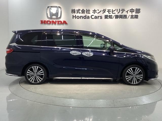 オデッセイ アブソルート・ＥＸ　あんしんＰＫＧ　１年保証　純正ナビ　ＴＶ　Ｒカメラ　ＢＴオ－ディオ　ＤＶＤ　ＥＴＣ　ＬＥＤライト　両側電動ドア　ＶＳＡ　電動シ－ト　クルコン　アルミ　スマ－トキ－　盗難防止装置　整備記録簿　ＡＡＣ（44枚目）