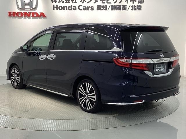 オデッセイ アブソルート・ＥＸ　あんしんＰＫＧ　１年保証　純正ナビ　ＴＶ　Ｒカメラ　ＢＴオ－ディオ　ＤＶＤ　ＥＴＣ　ＬＥＤライト　両側電動ドア　ＶＳＡ　電動シ－ト　クルコン　アルミ　スマ－トキ－　盗難防止装置　整備記録簿　ＡＡＣ（49枚目）