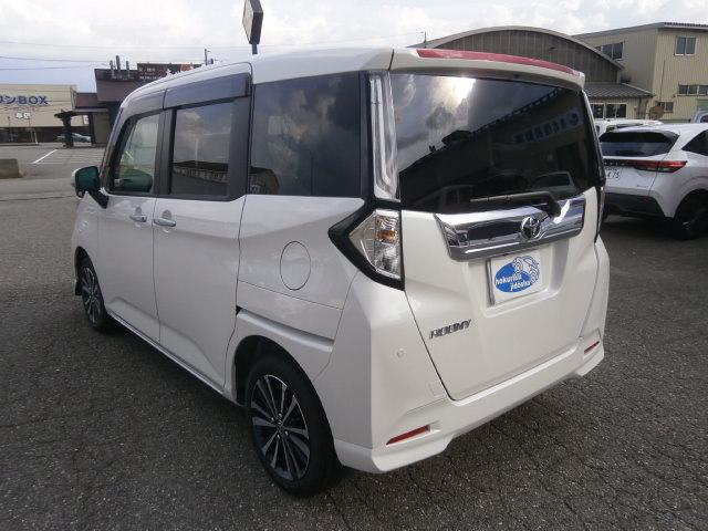 ルーミー カスタムG-T 9インチディスプレイオーディオTV バックカメラ ボックス付き大型アームレスト フロアマット サイドバイザー ワンオーナーカー(9枚目)