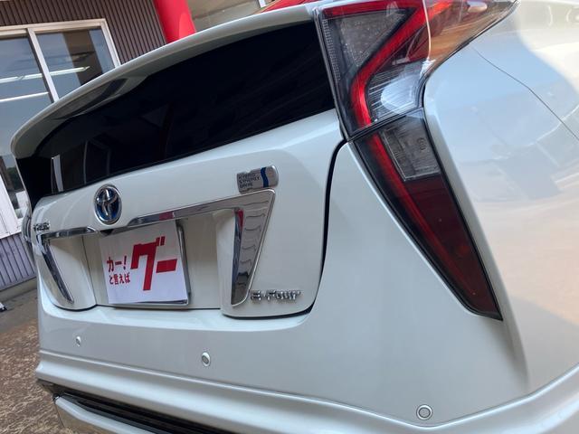 プリウス Aプレミアム 4WD エイムゲインFバンパー モデリスタエアロ レクサスルック メモリーナビ フルセグTV バックカメラ Bluetoothオーディオ ETC 純正18インチアルミ(36枚目)