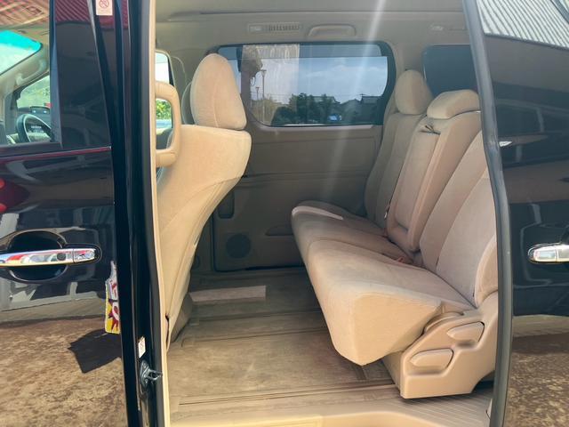 ヴェルファイア 2.4X 社外20インチアルミ 社外サスペンション メモリーナビ フルセグTV バックカメラ Bluetoothオーディオ ETC 左側パワースライドドア スマートキー プッシュスタート(19枚目)