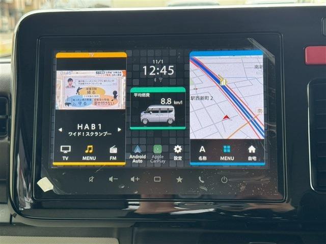 スペーシア ハイブリッドX ドライブレコーダー ETC 全周囲カメラ 両側電動スライドドア ナビ TV クリアランスソナー オートクルーズコントロール レーンアシスト 衝突被害軽減システム オートライト LEDヘッドランプ(2枚目)