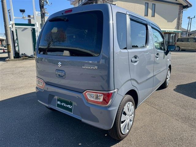 ワゴンR FX クリアランスソナー レーンアシスト 衝突被害軽減システム オートライト スマートキー 電動格納ミラー シートヒーター ベンチシート CVT 盗難防止システム ABS ESC CD(17枚目)