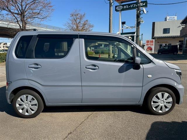 ワゴンR FX クリアランスソナー レーンアシスト 衝突被害軽減システム オートライト スマートキー 電動格納ミラー シートヒーター ベンチシート CVT 盗難防止システム ABS ESC CD(15枚目)