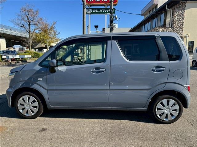 ワゴンR FX クリアランスソナー レーンアシスト 衝突被害軽減システム オートライト スマートキー 電動格納ミラー シートヒーター ベンチシート CVT 盗難防止システム ABS ESC CD(28枚目)