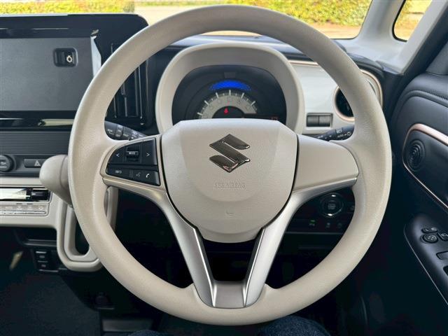 ワゴンＲスマイル ハイブリッドＸ　両側電動スライドドア　クリアランスソナー　オートクルーズコントロール　レーンアシスト　衝突被害軽減システム　オートライト　ＬＥＤヘッドランプ　スマートキー　アイドリングストップ　電動格納ミラー（3枚目）