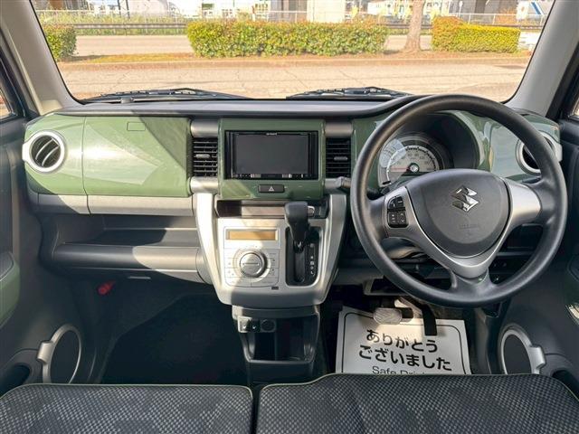 ハスラー Ｇ　ＥＴＣ　ナビ　ＴＶ　レーンアシスト　衝突被害軽減システム　スマートキー　アイドリングストップ　電動格納ミラー　シートヒーター　ベンチシート　ＣＶＴ　盗難防止システム　ＡＢＳ　ＥＳＣ　ＣＤ　ＵＳＢ（2枚目）