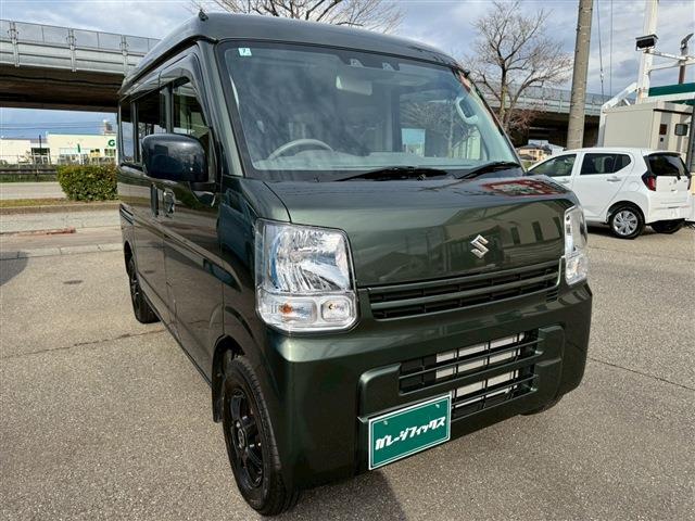 エブリイ ＰＡリミテッド　４ＷＤ　ＭＴ　衝突被害軽減システム　クリアランスソナー　レーンアシスト　両側スライドドア　キーレスエントリー　オートライト　盗難防止システム　アルミホイール　ＡＢＳ　ＥＳＣ　エアコン（14枚目）