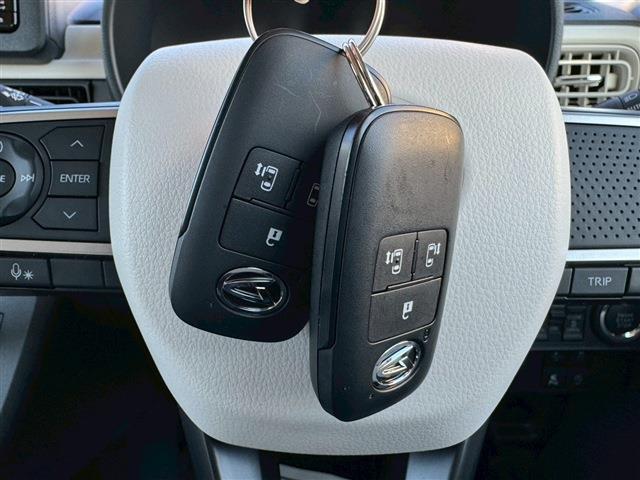 ムーヴキャンバス ストライプスＧ　バックカメラ　両側電動スライドドア　ナビ　ＴＶ　クリアランスソナー　レーンアシスト　衝突被害軽減システム　オートライト　ＬＥＤヘッドランプ　スマートキー　アイドリングストップ　電動格納ミラー（29枚目）