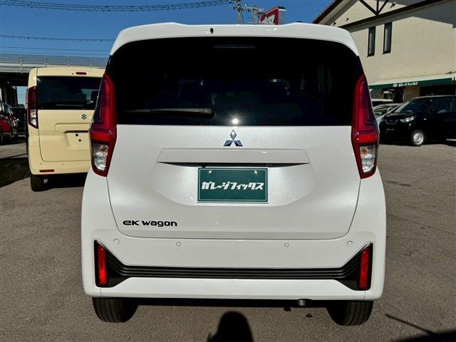 ｅＫワゴン Ｍ　バックカメラ　ナビ　ＴＶ　クリアランスソナー　レーンアシスト　衝突被害軽減システム　オートライト　キーレスエントリー　アイドリングストップ　電動格納ミラー　シートヒーター　ベンチシート　ＣＶＴ（17枚目）