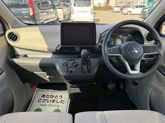 eKワゴン M バックカメラ ナビ TV クリアランスソナー レーンアシスト 衝突被害軽減システム オートライト キーレスエントリー アイドリングストップ 電動格納ミラー シートヒーター ベンチシート CVT(2枚目)