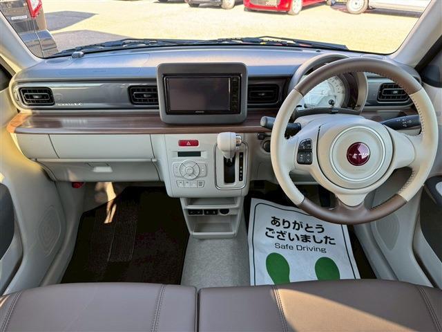 アルトラパンＬＣ Ｘ　ドライブレコーダー　ＥＴＣ　ナビ　ＴＶ　クリアランスソナー　レーンアシスト　衝突被害軽減システム　オートライト　ＬＥＤヘッドランプ　スマートキー　アイドリングストップ　電動格納ミラー　シートヒーター（2枚目）