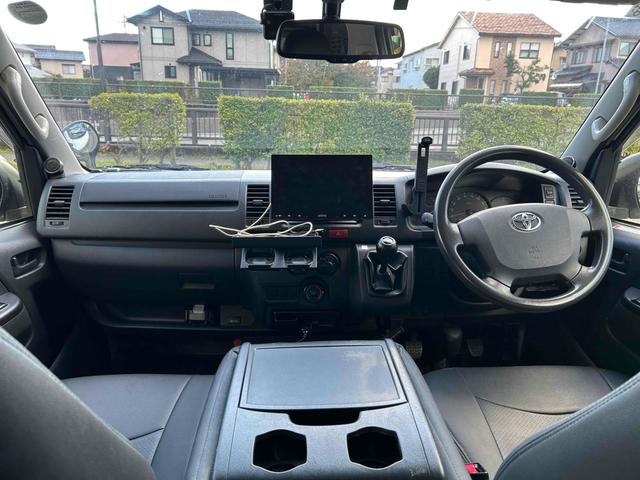 ハイエースバン ＤＸ　４ＷＤ　ドライブレコーダー　ＥＴＣ　スライドドア　キーレスエントリー　電動格納ミラー　ＭＴ　Ｂｌｕｅｔｏｏｔｈ　１００Ｖ電源　エアコン　パワーウィンドウ　運転席エアバッグ　助手席エアバッグ（2枚目）