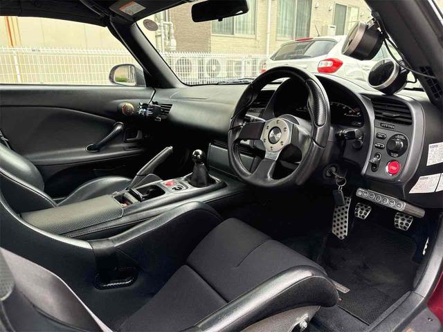 S2000 ベースグレード オープンカー HID MT キーレスエントリー アルミホイール 衝突安全ボディ ABS CD エアコン パワーステアリング(9枚目)