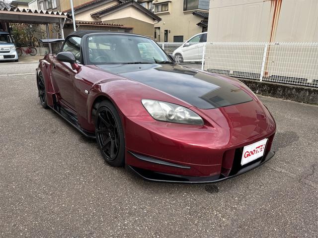 S2000 ベースグレード オープンカー HID MT キーレスエントリー アルミホイール 衝突安全ボディ ABS CD エアコン パワーステアリング(12枚目)