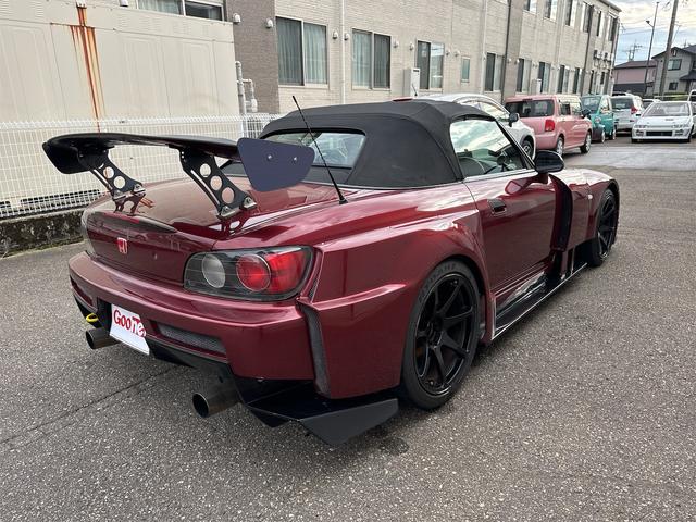 S2000 ベースグレード オープンカー HID MT キーレスエントリー アルミホイール 衝突安全ボディ ABS CD エアコン パワーステアリング(14枚目)