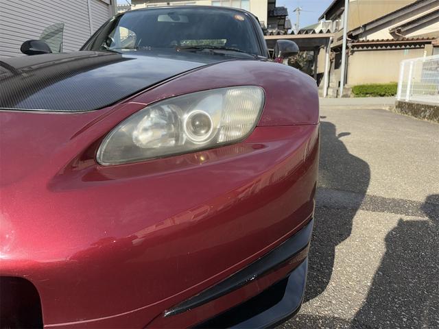 S2000 ベースグレード オープンカー HID MT キーレスエントリー アルミホイール 衝突安全ボディ ABS CD エアコン パワーステアリング(21枚目)