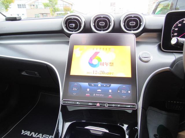 Ｃ２２０ｄ　４マチック　オールテレイン　レザーエクスクルーシブ　パワーシート　シートヒーター　スライディングガラスルーフ　電動リヤゲート　ＡＲナビ　ＴＶ　バックカメラ　ＵＳＢアダプタ　アンビスライト　前後ドライブレコーダー　光レーダー(13枚目)