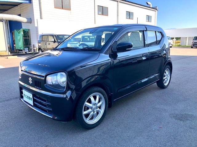 アルト Ｘ　２ＷＤ　ＴＶ付きナビ　電格ミラー　オートＡＣ　ＰＷ　キーレス　プッシュスタート　運転席シートヒーター　衝突被害軽減システム　アイドリングストップ　盗難防止システム（2枚目）