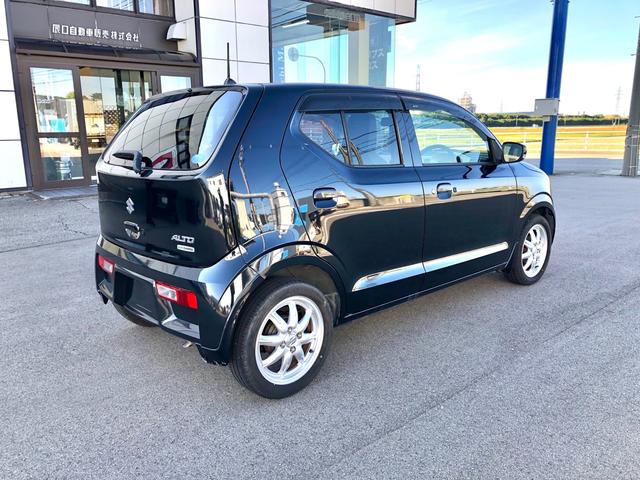 アルト Ｘ　２ＷＤ　ＴＶ付きナビ　電格ミラー　オートＡＣ　ＰＷ　キーレス　プッシュスタート　運転席シートヒーター　衝突被害軽減システム　アイドリングストップ　盗難防止システム（6枚目）