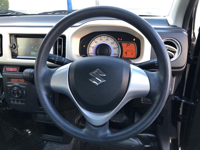 アルト Ｘ　２ＷＤ　ＴＶ付きナビ　電格ミラー　オートＡＣ　ＰＷ　キーレス　プッシュスタート　運転席シートヒーター　衝突被害軽減システム　アイドリングストップ　盗難防止システム（12枚目）