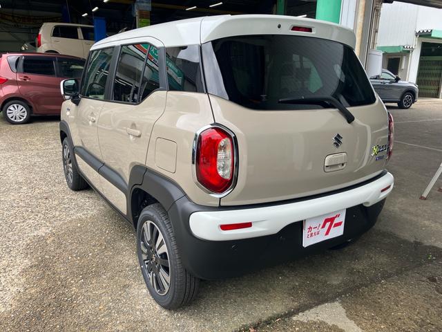 クロスビー ハイブリッドMV 4WD 登録済未使用車 スマートキー プッシュスタート 衝突被害軽減システム アイドリングストップ オートクルーズコントロール オートエアコン 電動格納ミラー 純正16インチアルミ(6枚目)