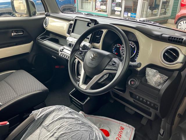 クロスビー ハイブリッドMV 4WD 登録済未使用車 スマートキー プッシュスタート 衝突被害軽減システム アイドリングストップ オートクルーズコントロール オートエアコン 電動格納ミラー 純正16インチアルミ(11枚目)