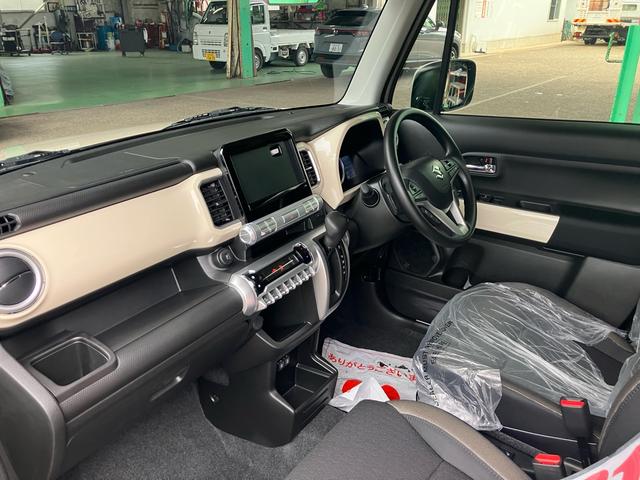 クロスビー ハイブリッドMV 4WD 登録済未使用車 スマートキー プッシュスタート 衝突被害軽減システム アイドリングストップ オートクルーズコントロール オートエアコン 電動格納ミラー 純正16インチアルミ(12枚目)