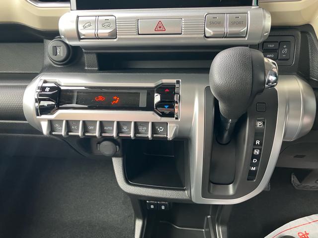 クロスビー ハイブリッドMV 4WD 登録済未使用車 スマートキー プッシュスタート 衝突被害軽減システム アイドリングストップ オートクルーズコントロール オートエアコン 電動格納ミラー 純正16インチアルミ(14枚目)