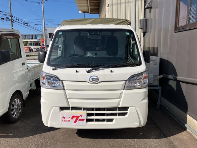 ハイゼットトラック スタンダードＳＡＩＩＩｔ　４ＷＤ　荷台幌付き　幌折り畳み可能　ＬＥＤヘッドライト　ＬＥＤバックライト　運転席・助手席エアバッグ　ＡＢＳ　エアコン　パワーステアリング（2枚目）