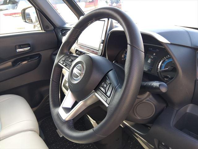 ルークス ハイウェイスター　Ｇターボプロパイロットエディション☆ナビ☆　☆禁煙車☆９型ナビ☆ＴＶ☆Ｂｌｕｅｔｏｏｔｈ☆ＥＴＣ☆アラウンドビューモニター☆両側パワースライドドアハンズフリー付き☆プロパイロット☆革調シートカバー☆インテリキー☆アイドリングストップ☆試乗ＯＫ☆（59枚目）