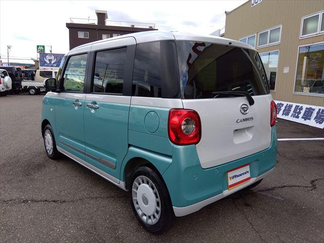 ムーヴキャンバス ストライプスG☆スマートアシスト☆アイドリングストップ☆禁煙 ナビ☆Bluetooth☆ETC☆前後ドライブレコーダー☆バックカメラ☆両側パワースライドドア☆シートヒーター☆衝突軽減ブレーキ☆スマートキー☆プッシュスタート☆LEDヘッドライト☆試乗OK☆(11枚目)