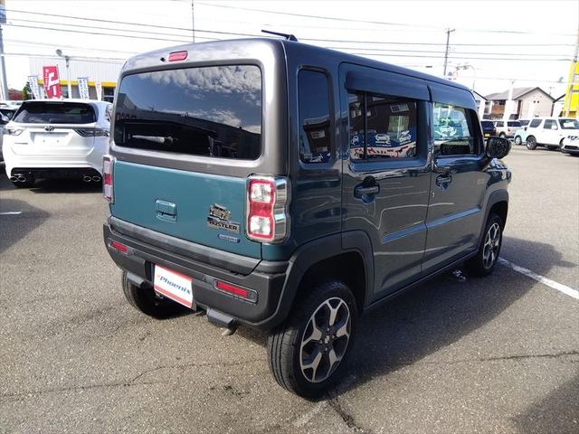 ハスラー ハイブリッドXターボ☆4WD☆禁煙☆全方位モニターパッケージ メモリナビ☆TV☆Bluetooth☆ETC☆前席シートヒーター☆全方位モニター☆パドルシフト☆クルーズコントロール☆デュアルカメラブレーキサポート☆車高UP☆15インチAW☆4WD☆ターボ☆試乗OK(4枚目)