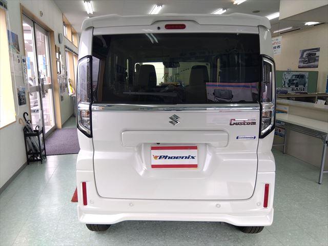 スペーシアカスタム ハイブリッドＸＳターボ☆デュアルセンサーブレーキ☆未使用車☆　４ＷＤ☆ターボ☆全方位モニター付メモリーナビ☆スマホ連携☆パーキングセンサー☆両側パワースライドドア☆シートヒーター☆ステアリングヒーター☆ＬＥＤヘッドライト＆フォグ☆アダプディブクルーズコントロール（9枚目）