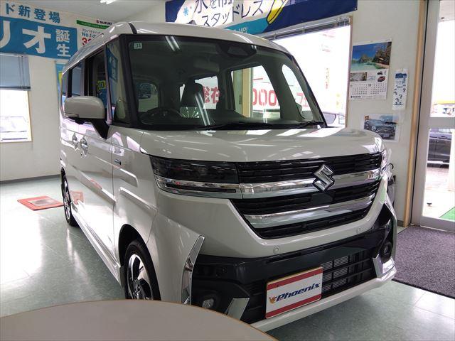 スペーシアカスタム ハイブリッドＸＳターボ☆デュアルセンサーブレーキ☆未使用車☆　４ＷＤ☆ターボ☆全方位モニター付メモリーナビ☆スマホ連携☆パーキングセンサー☆両側パワースライドドア☆シートヒーター☆ステアリングヒーター☆ＬＥＤヘッドライト＆フォグ☆アダプディブクルーズコントロール（13枚目）