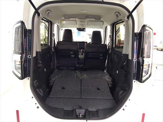 スペーシアカスタム ハイブリッドＸＳターボ☆デュアルセンサーブレーキ☆未使用車☆　４ＷＤ☆ターボ☆全方位モニター付メモリーナビ☆スマホ連携☆パーキングセンサー☆両側パワースライドドア☆シートヒーター☆ステアリングヒーター☆ＬＥＤヘッドライト＆フォグ☆アダプディブクルーズコントロール（46枚目）