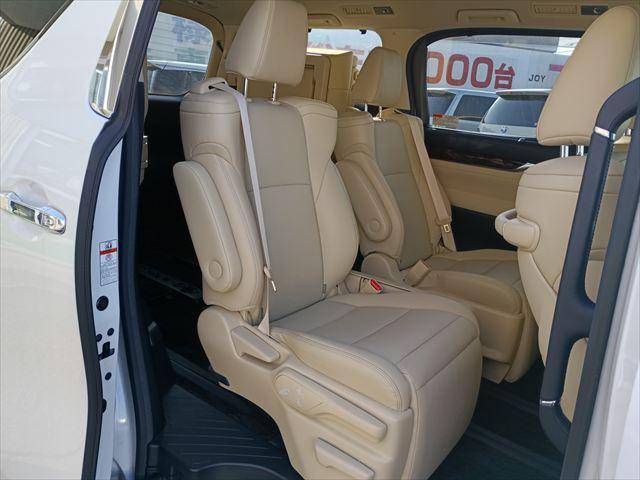 アルファード ２．５Ｇ☆トヨタセーフティセンス☆禁煙車☆　１０インチナビ☆後席モニター☆Ｂｌｕｅｔｏｏｔｈ☆ドラレコ☆ＥＴＣ☆バックカメラ☆本革シート☆パワーシート☆両側パワースライドドア☆パワーバックドア☆シートヒーター☆シートベンチレーション☆試乗ＯＫ☆（37枚目）
