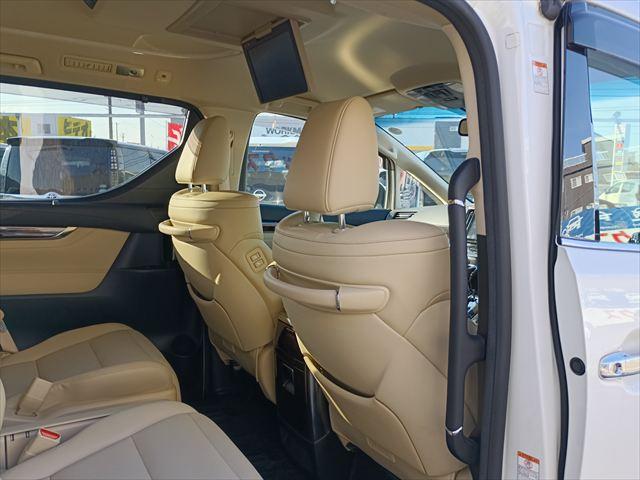 アルファード ２．５Ｇ☆トヨタセーフティセンス☆禁煙車☆　１０インチナビ☆後席モニター☆Ｂｌｕｅｔｏｏｔｈ☆ドラレコ☆ＥＴＣ☆バックカメラ☆本革シート☆パワーシート☆両側パワースライドドア☆パワーバックドア☆シートヒーター☆シートベンチレーション☆試乗ＯＫ☆（38枚目）