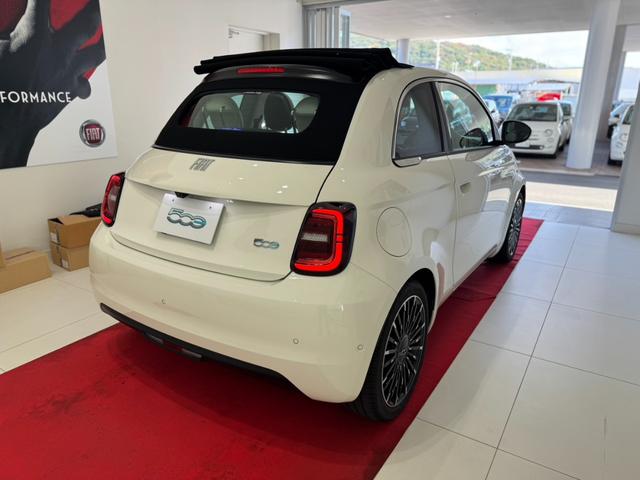 500e オープン 電動トップキャンバストップ 純正ナビ ETC2.0 スマートキー LEDヘッドライド シートヒーター エコレザーシート バックモニター クリアランスソナー ブレーキホールド(6枚目)