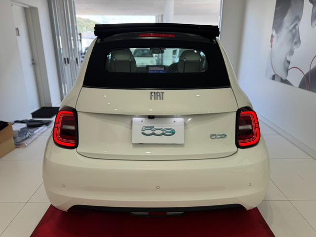 500e オープン 電動トップキャンバストップ 純正ナビ ETC2.0 スマートキー LEDヘッドライド シートヒーター エコレザーシート バックモニター クリアランスソナー ブレーキホールド(8枚目)