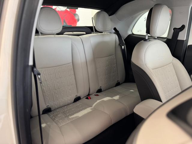 500e オープン 電動トップキャンバストップ 純正ナビ ETC2.0 スマートキー LEDヘッドライド シートヒーター エコレザーシート バックモニター クリアランスソナー ブレーキホールド(25枚目)