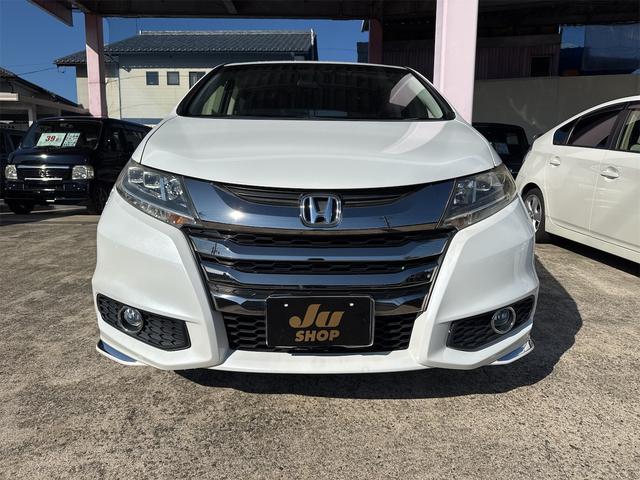 オデッセイ アブソルート ETC バックカメラ TV オートクルーズコントロール 衝突被害軽減システム 両側電動スライドドア オートライト LEDヘッドランプ スマートキー アイドリングストップ 後席モニター 3列シート(13枚目)