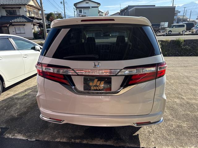 オデッセイ アブソルート ETC バックカメラ TV オートクルーズコントロール 衝突被害軽減システム 両側電動スライドドア オートライト LEDヘッドランプ スマートキー アイドリングストップ 後席モニター 3列シート(16枚目)