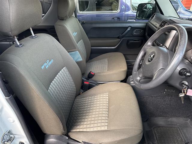 ジムニー ワイルドウインド 4WD ETC ナビ TV キーレスエントリー 電動格納ミラー シートヒーター AT ABS ルーフレール アルミホイール 衝突安全ボディ エアコン パワーウィンドウ(10枚目)