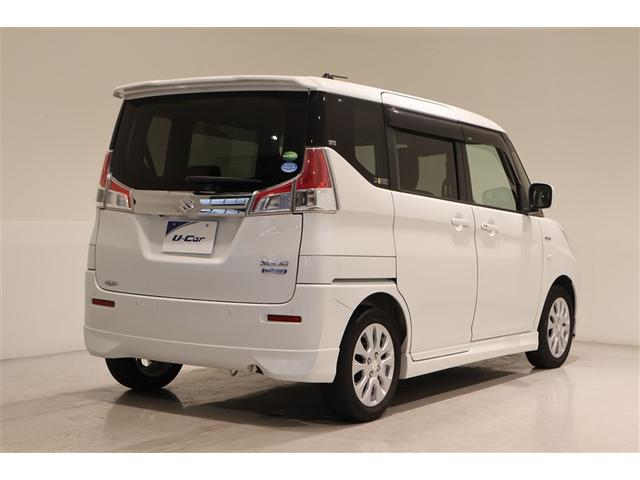 ソリオ ハイブリッドMX フルセグ メモリーナビ DVD再生 ミュージックプレイヤー接続可 バックカメラ 衝突被害軽減システム ETC 電動スライドドア ウオークスルー フルエアロ アイドリングストップ(5枚目)